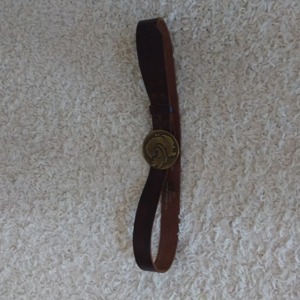 BAD Made In USA Leather Belt.